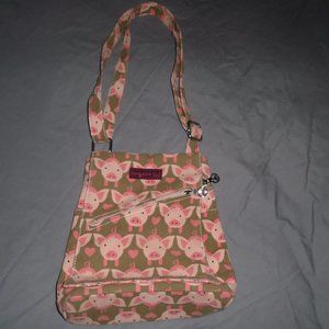bungalow 360 pig messenger bag/purse